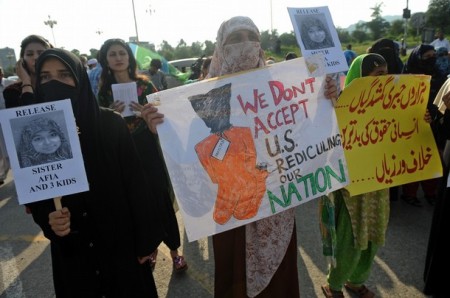 Aafia Protest